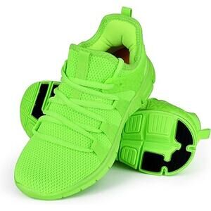 New Inzcou Women Size 6 Neon Green Lightweight Breathable Comfort Athletic Shoes